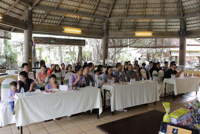 Thành viên RCVN cùng gia đình tham dự ngày hội - Tại resort Phuong Nam