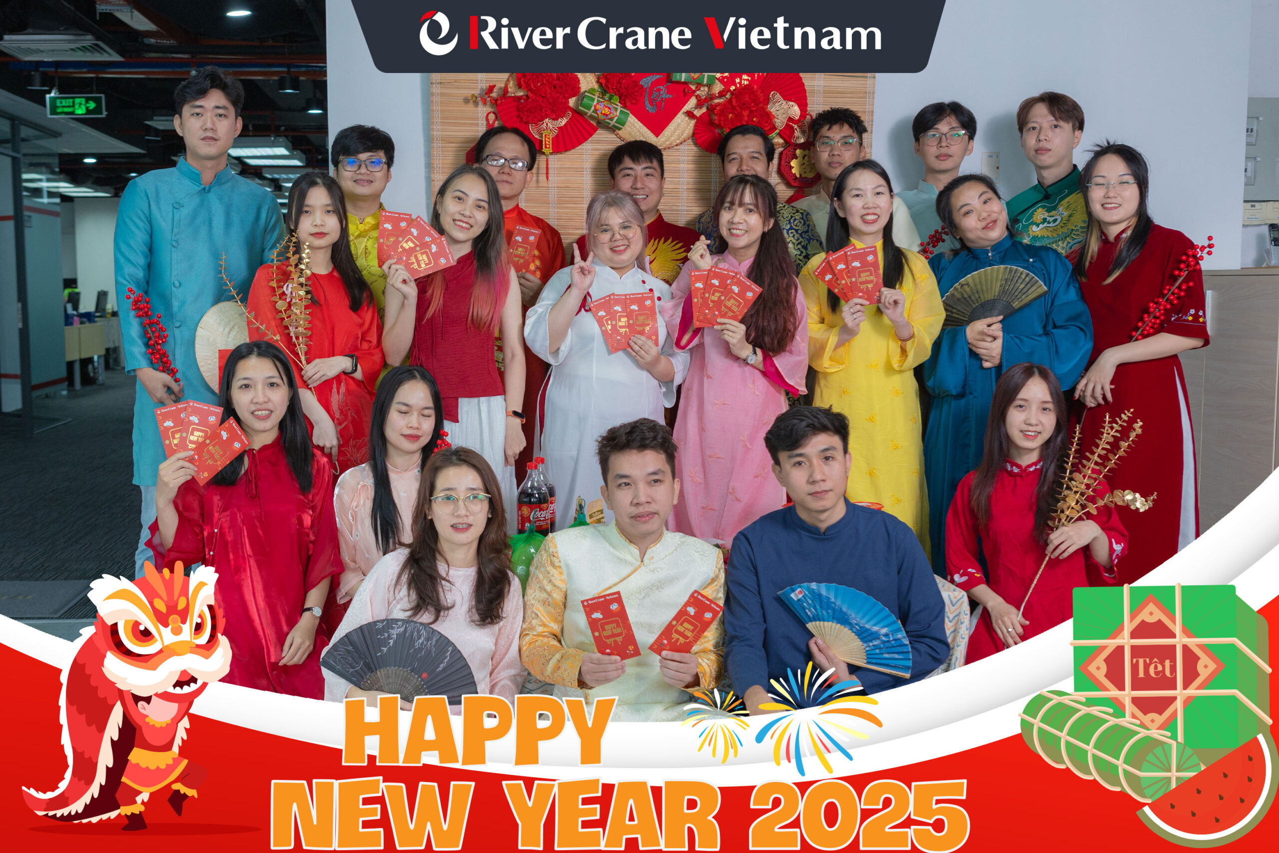 🎀🧧🎉BỮA TRƯA NGÀY CUỐI NĂM NHÀ RIVERCRANE VIỆT NAM🎀🧧🎉